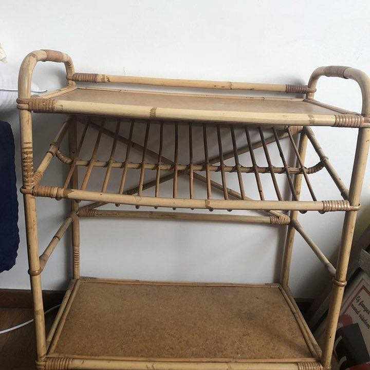 image of Two light bedside tables - 