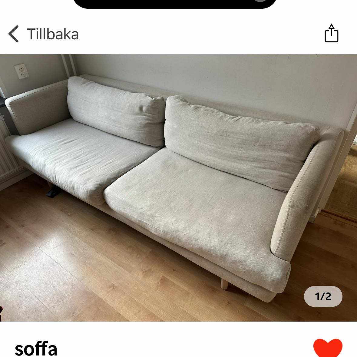 image of Pick up Sofa 🛋️ - 