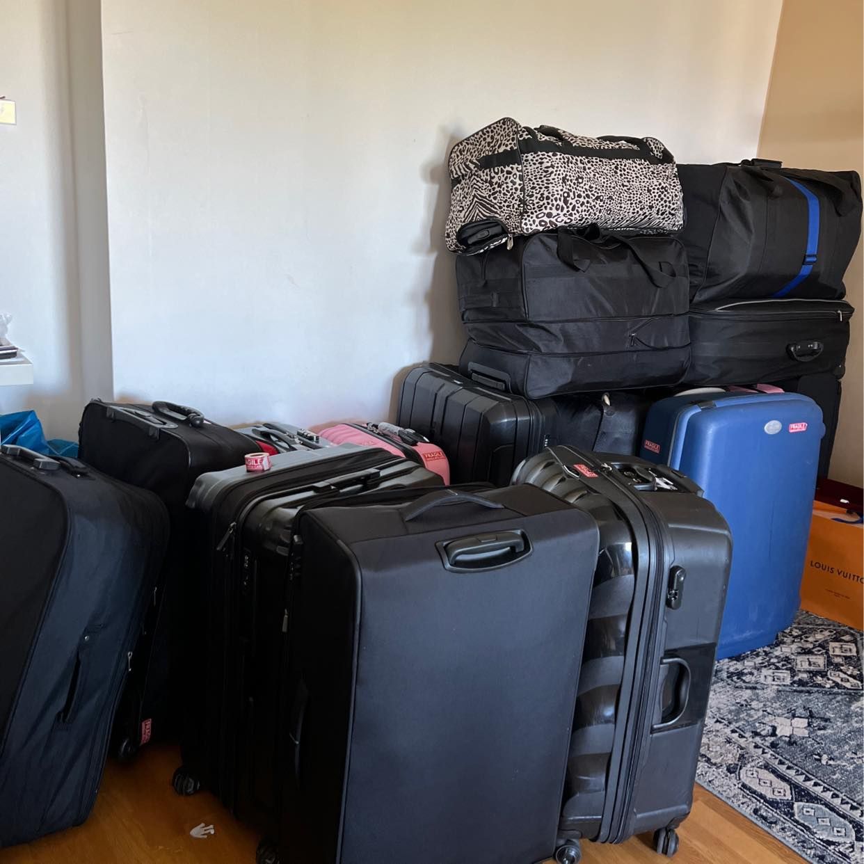 image of Baggage till parkeringen - 