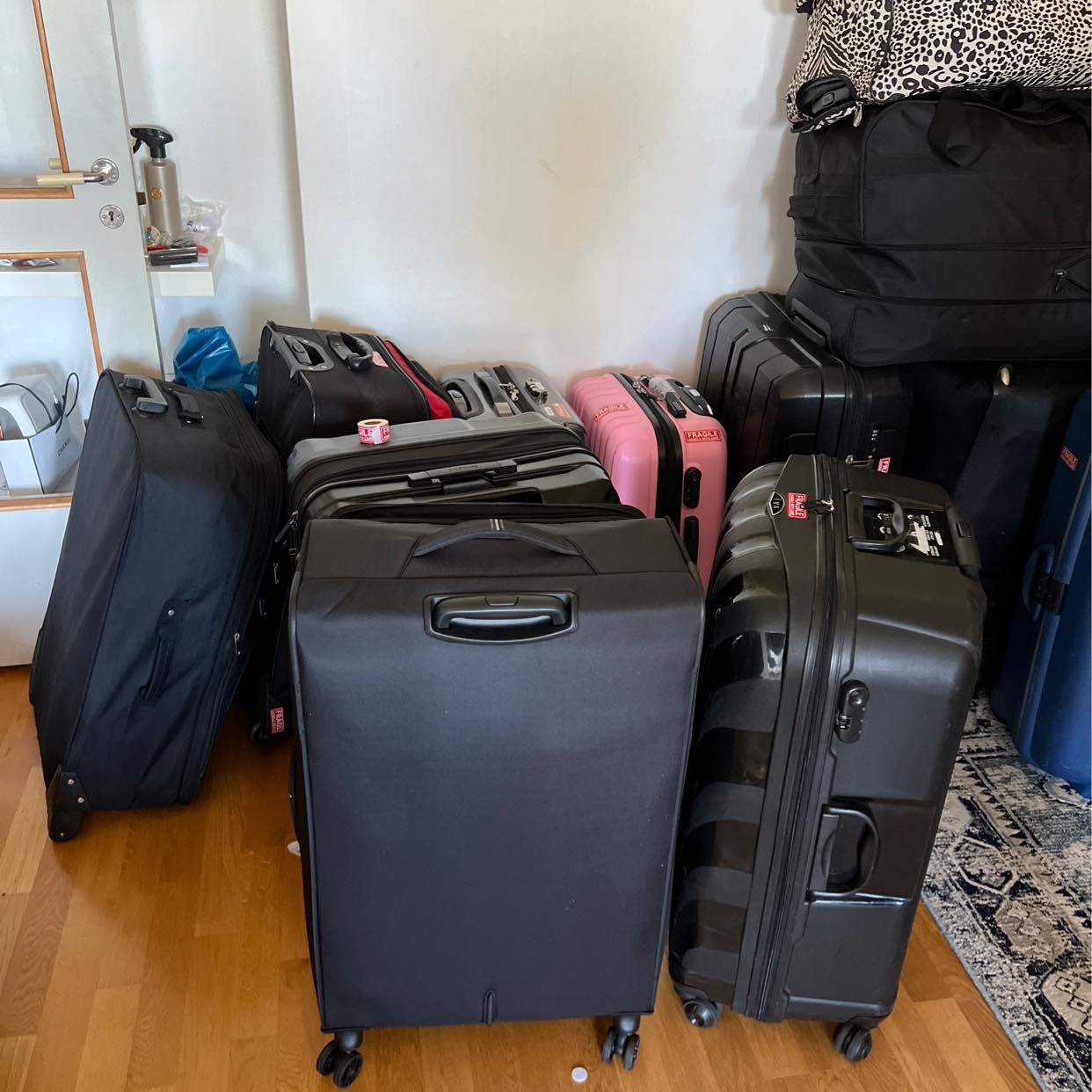 image of Baggage till parkeringen - 