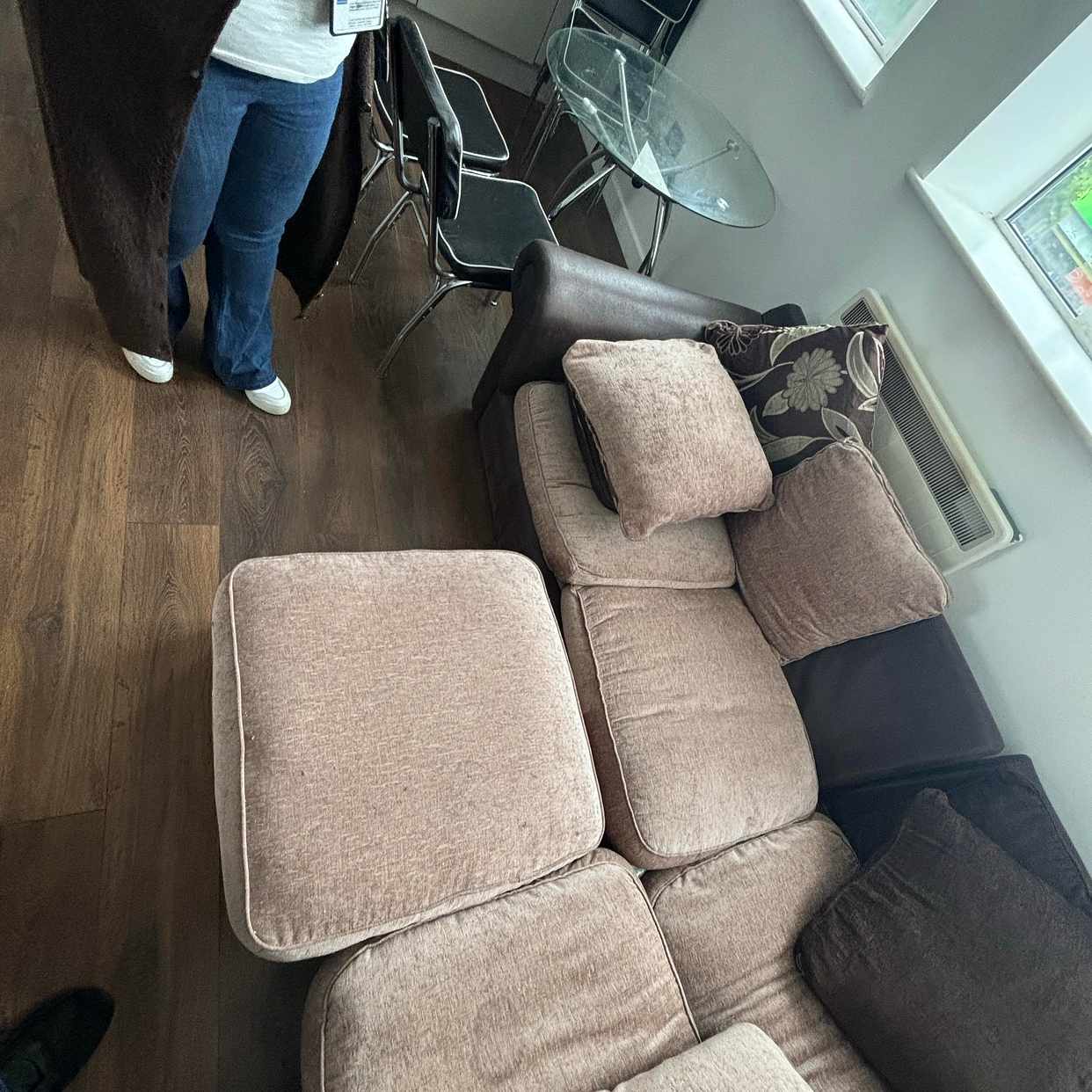 image of 1 bed 1 table chairs , - London
