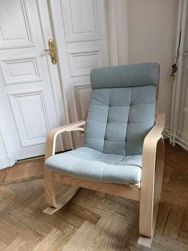 image of IKEA Poäng Gungstol, ljus - 