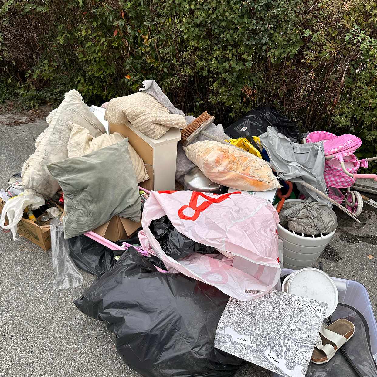 image of Osorterat avfall - Hässelby
