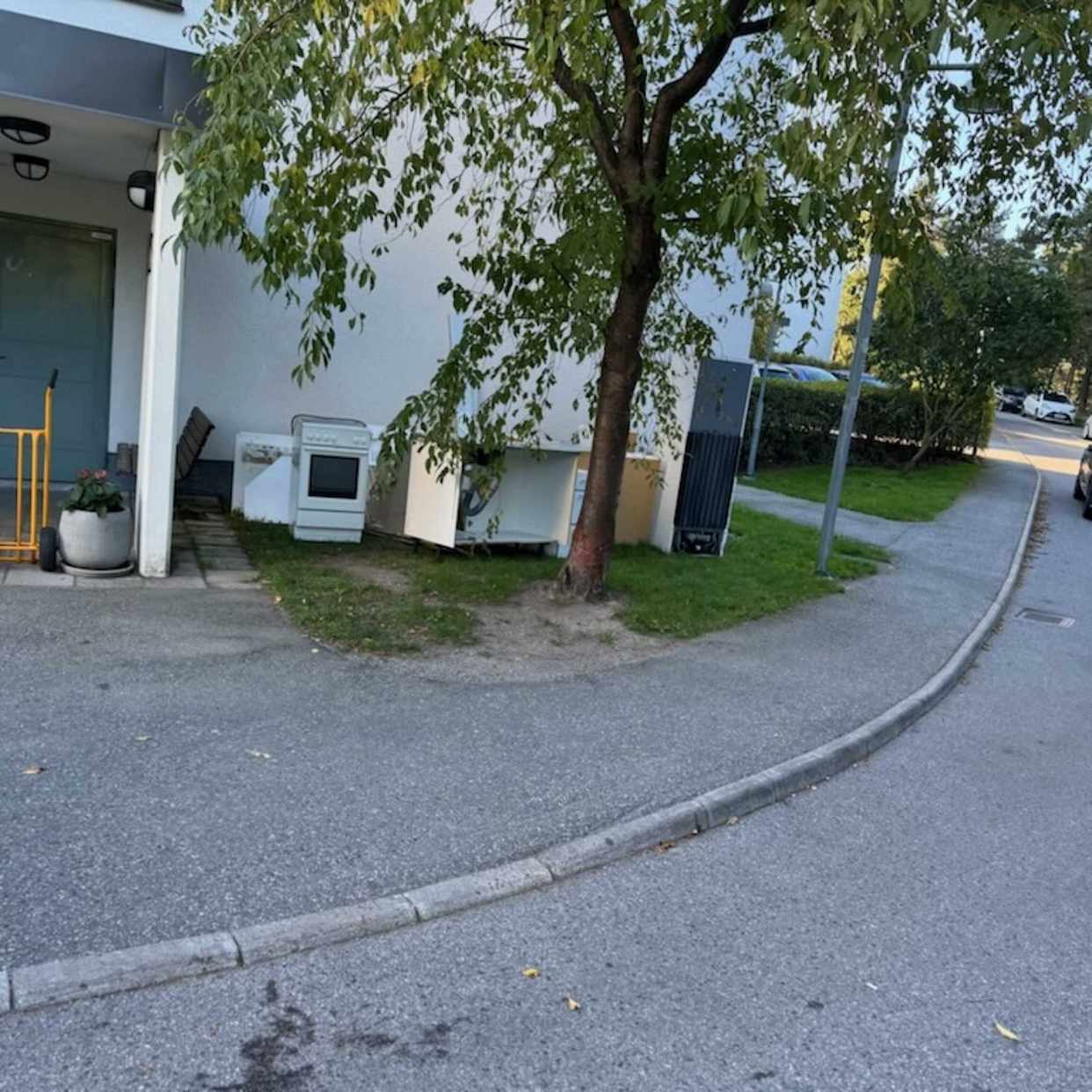 image of Gammalt kök och vitvaror - Årsta