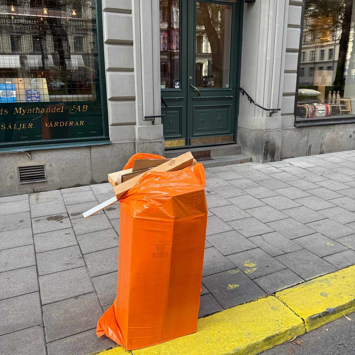 image of Trä kartong - Stockholm