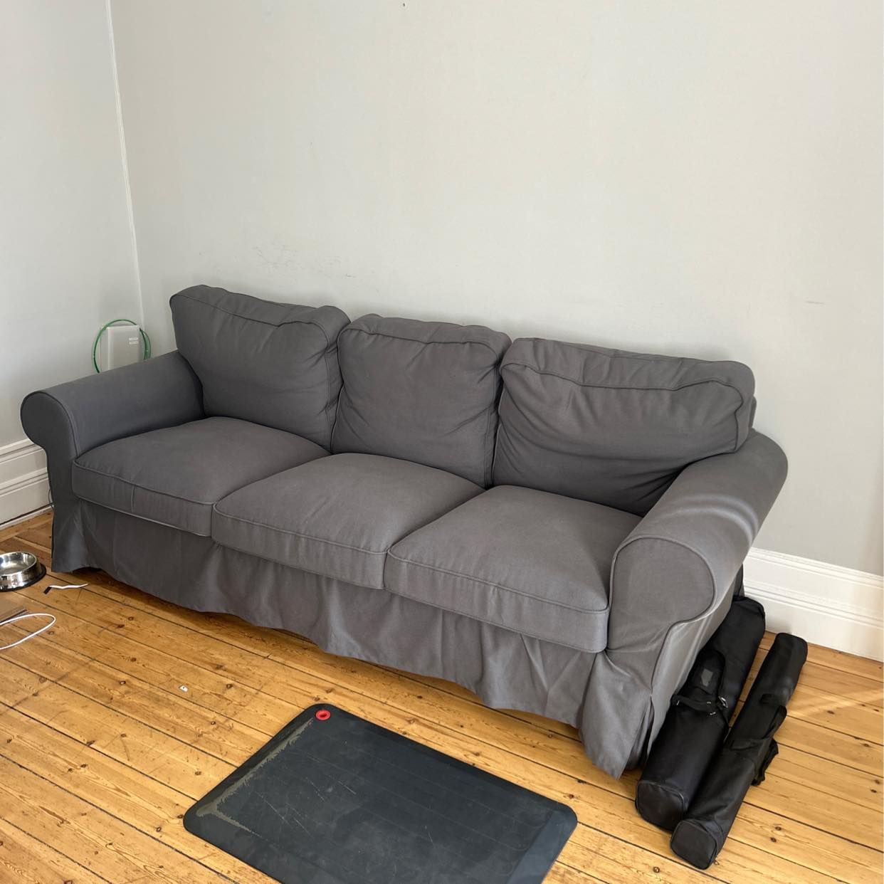 image of New ikea sofa and waste - Stockholm