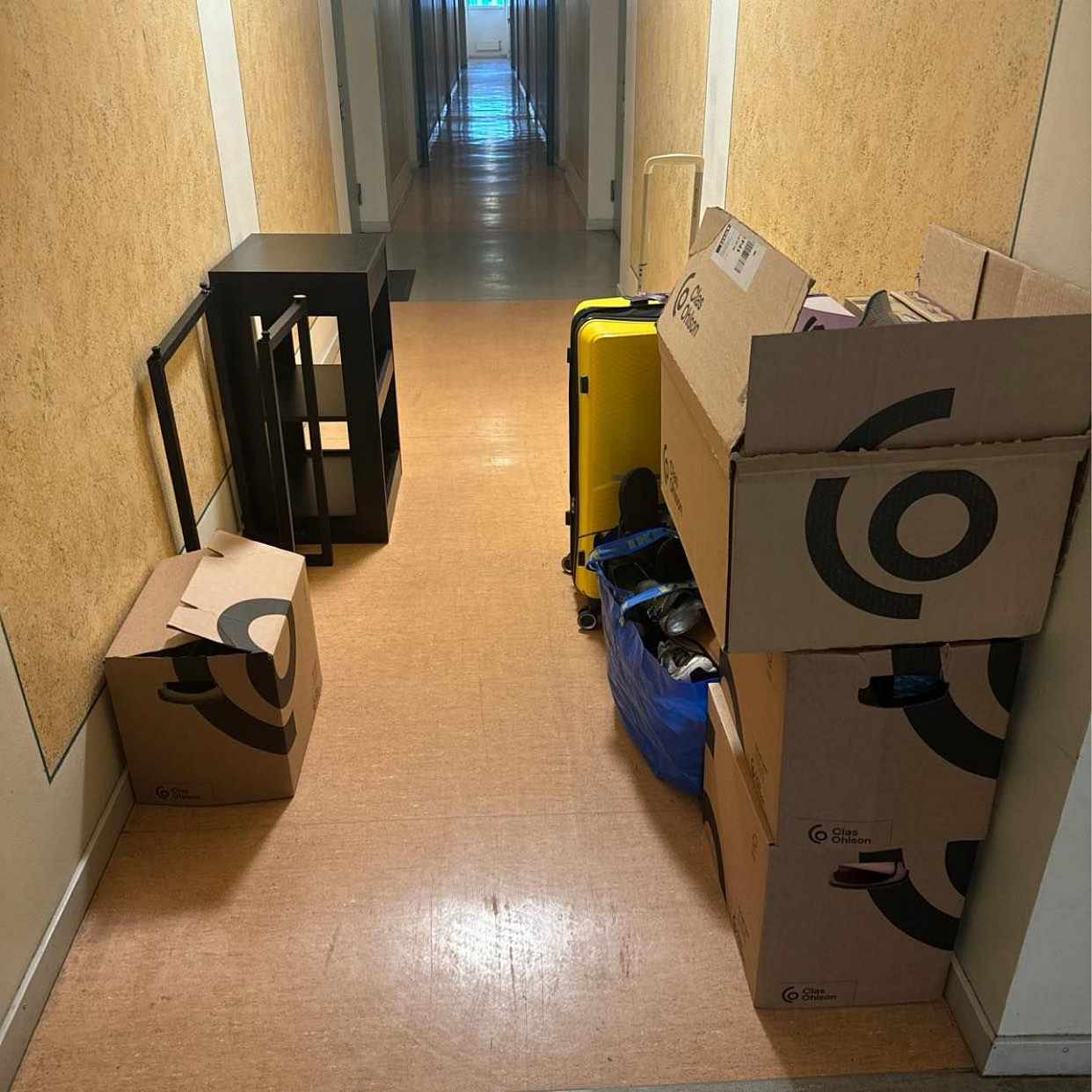 image of Cupboard, bags and mattre - 