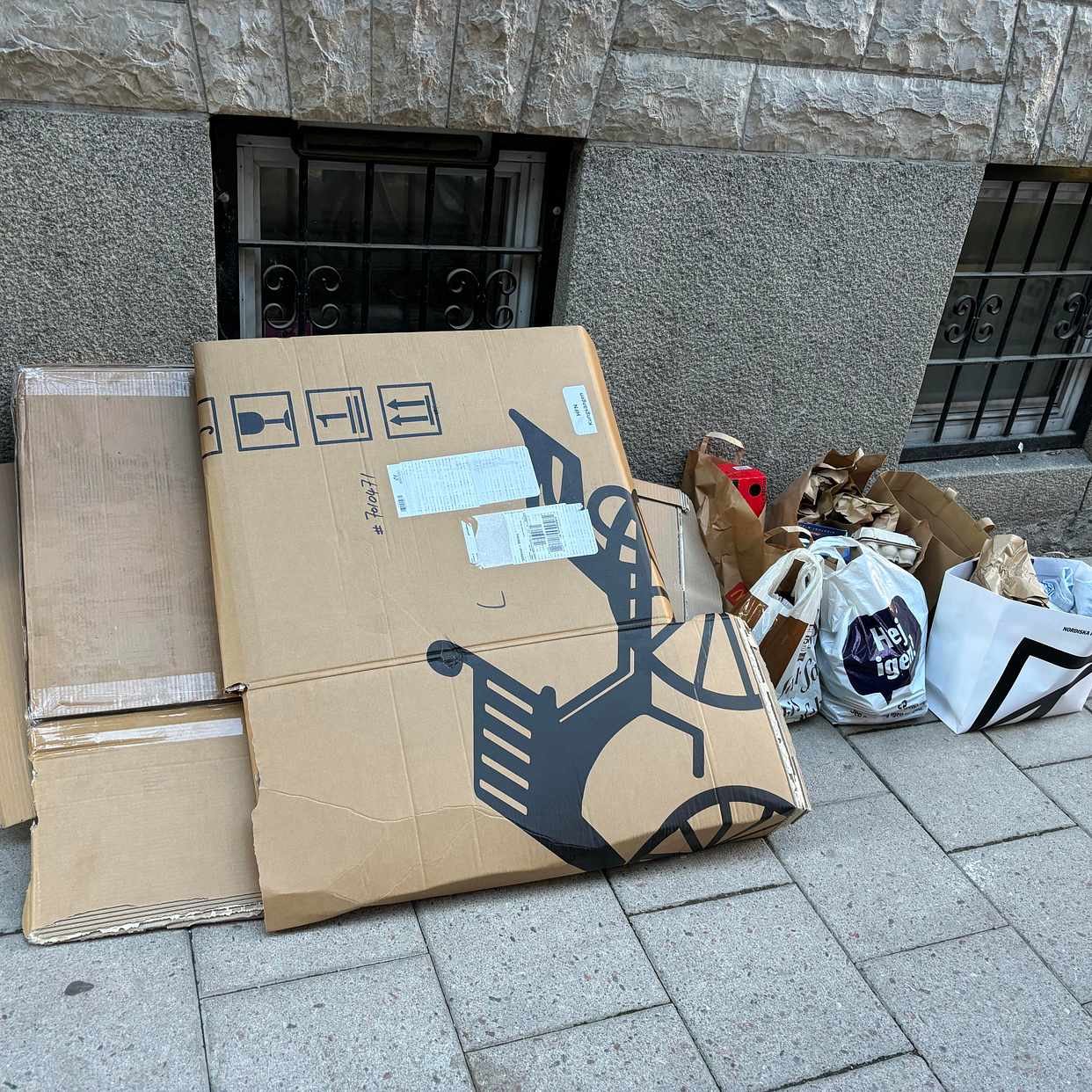 image of Sorterat avfall till tipp - Stockholm