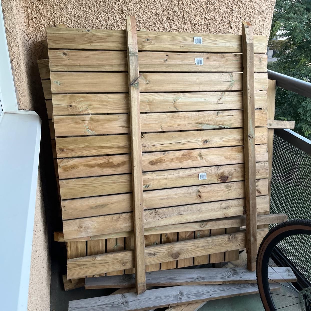 image of Recycle wood floor - Älvsjö