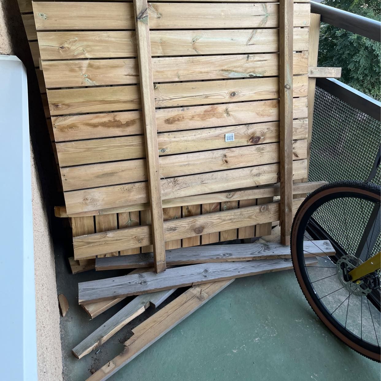 image of Recycle wood floor - Älvsjö