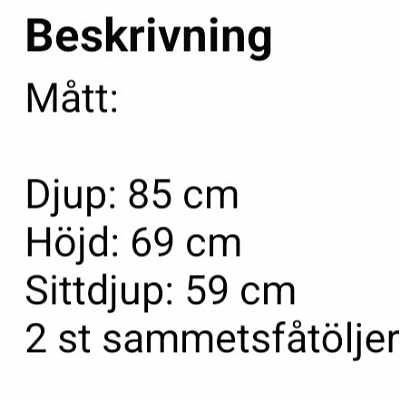 image of Detaljer lämnas vid ankom - 
