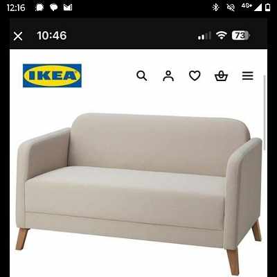 image of Liten soffa 130 cm bred - 