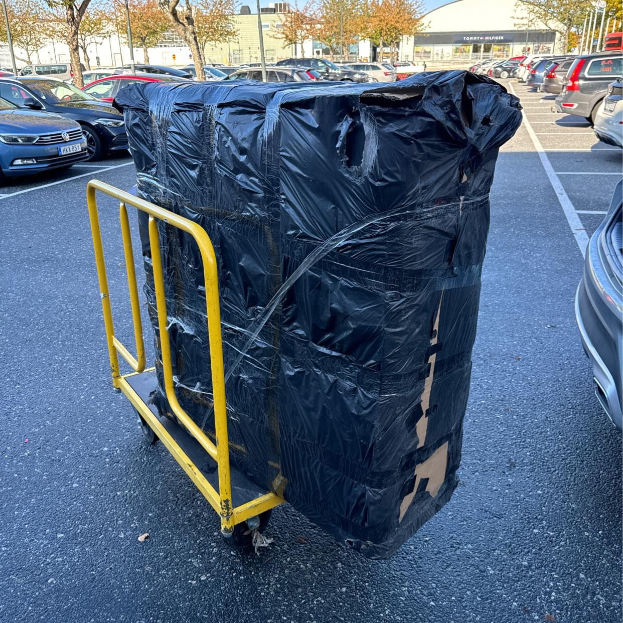 image of Leverans av kartong - 