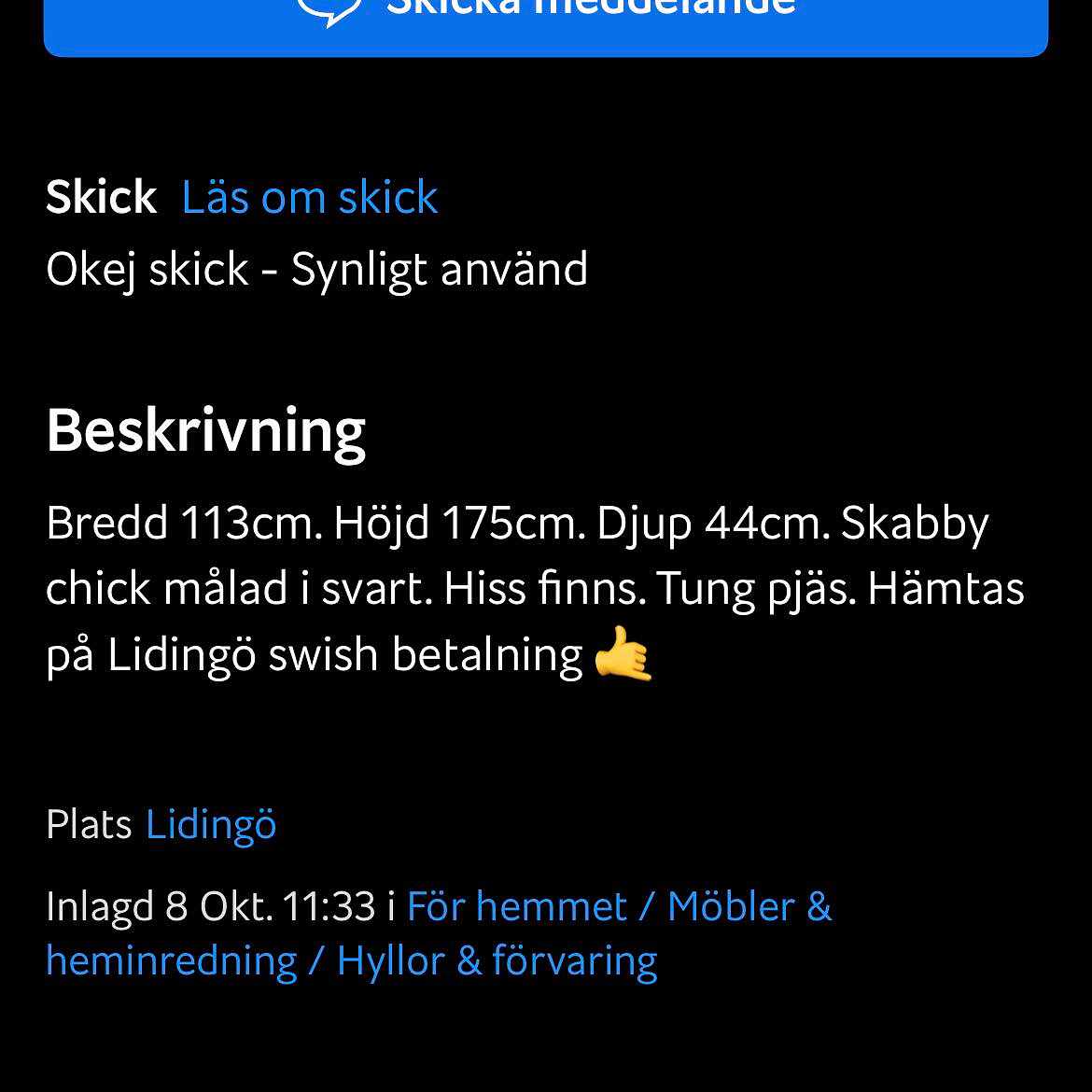 image of Stort skåp - 