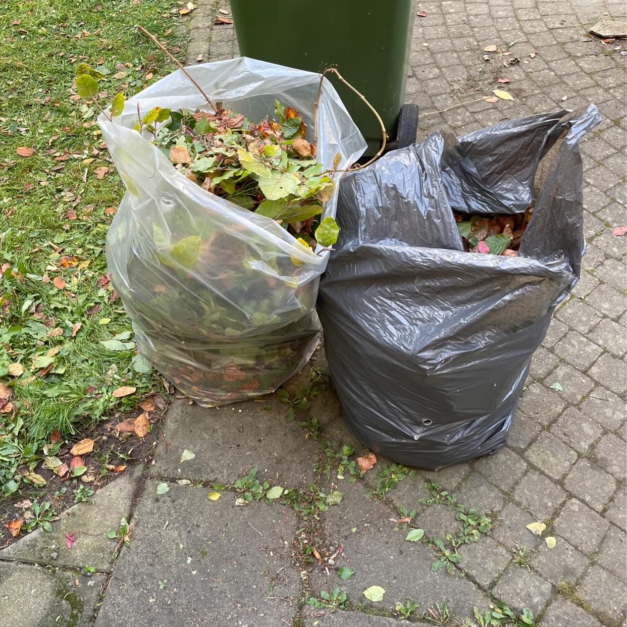 image of 10 säckar trädgårdsavfall - Malmö