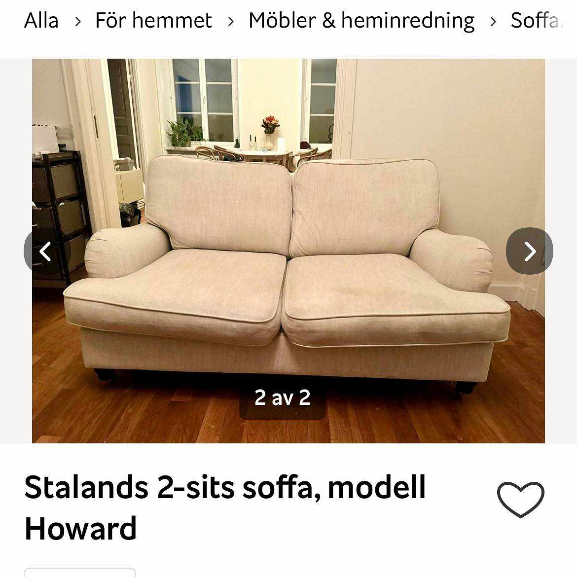 image of Hämta soffa - 