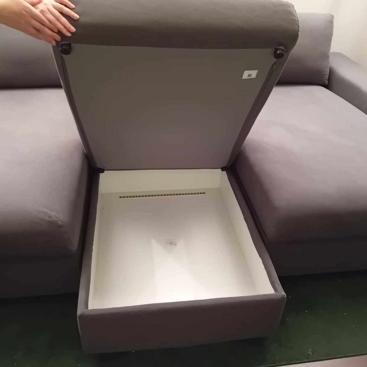 image of Ikea Vimle soffa &fotpall - Huddinge