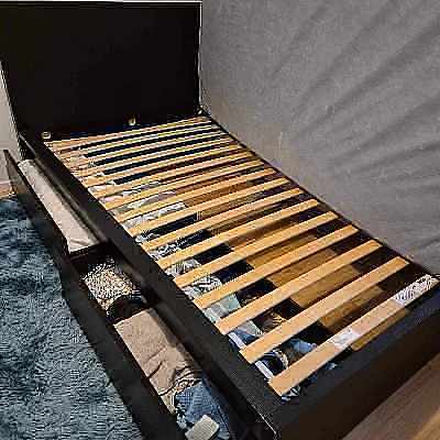 image of Bed frame+mattres 120x200 - 
