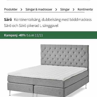 image of New bed with matress - 