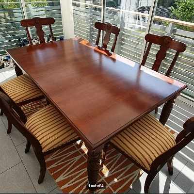 image of Dinning Table + 6 chairs  - 