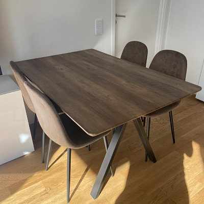 image of Bord + fyra stolar - 