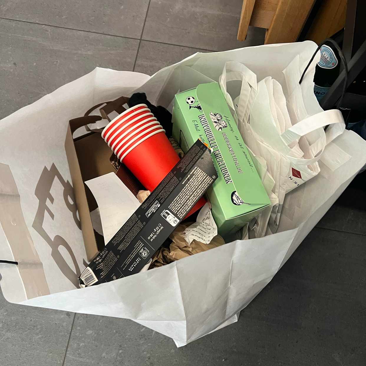 image of cardboards & glassbottles - City Centre