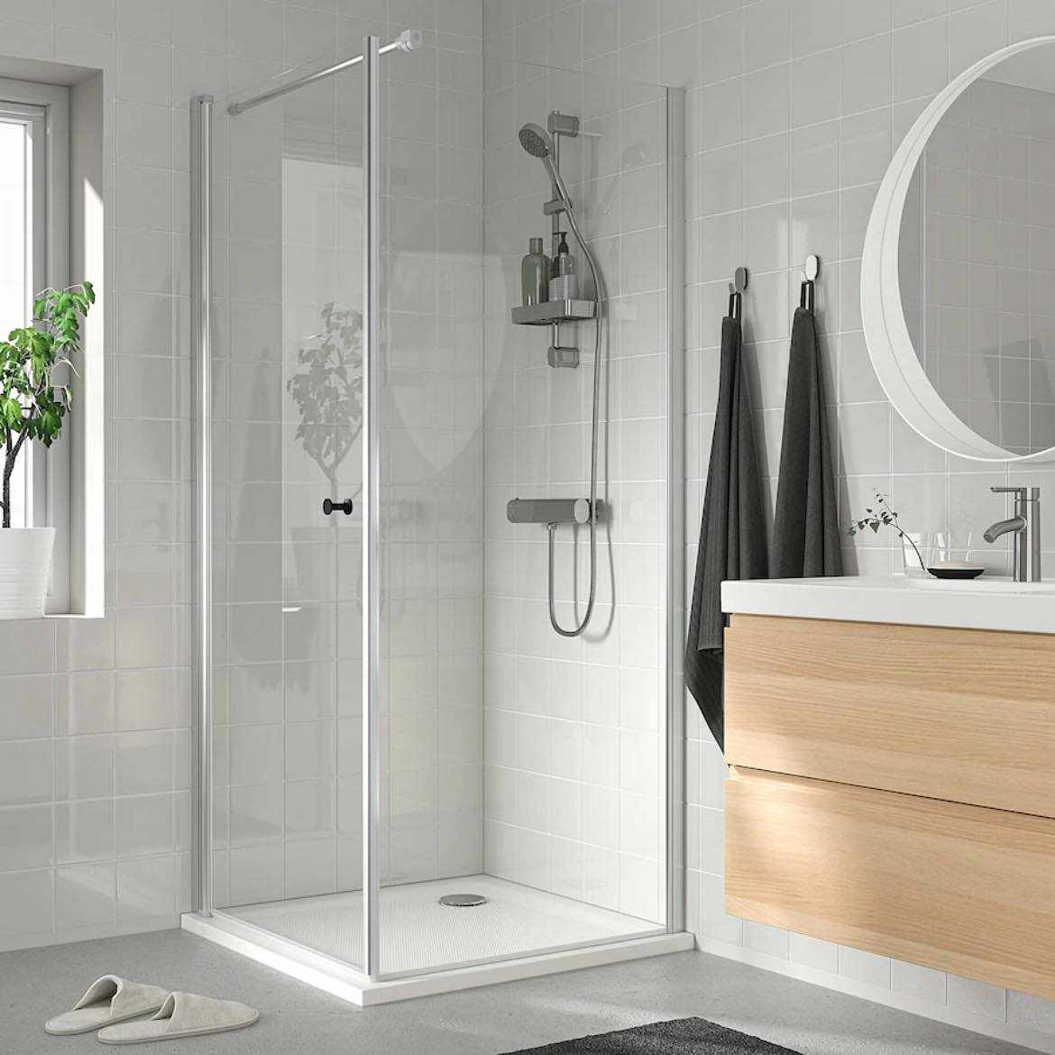 image of Duschdörr IKEA - Stockholm