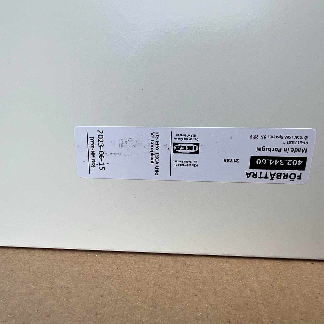 image of New IKEA furniture board - Solbacken