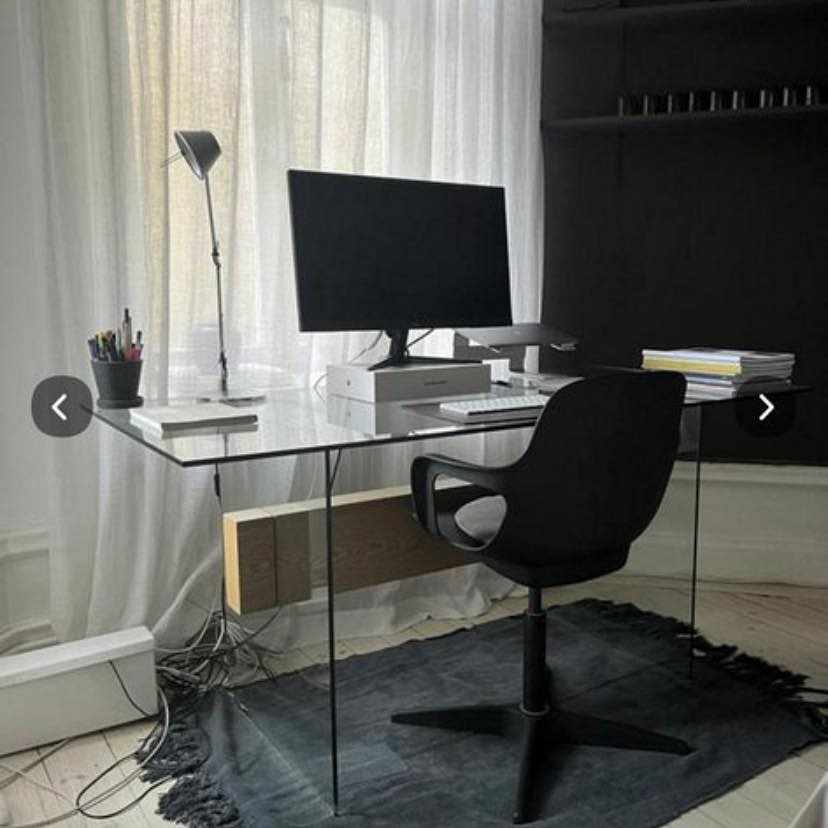 image of Skrivbord i glas - 