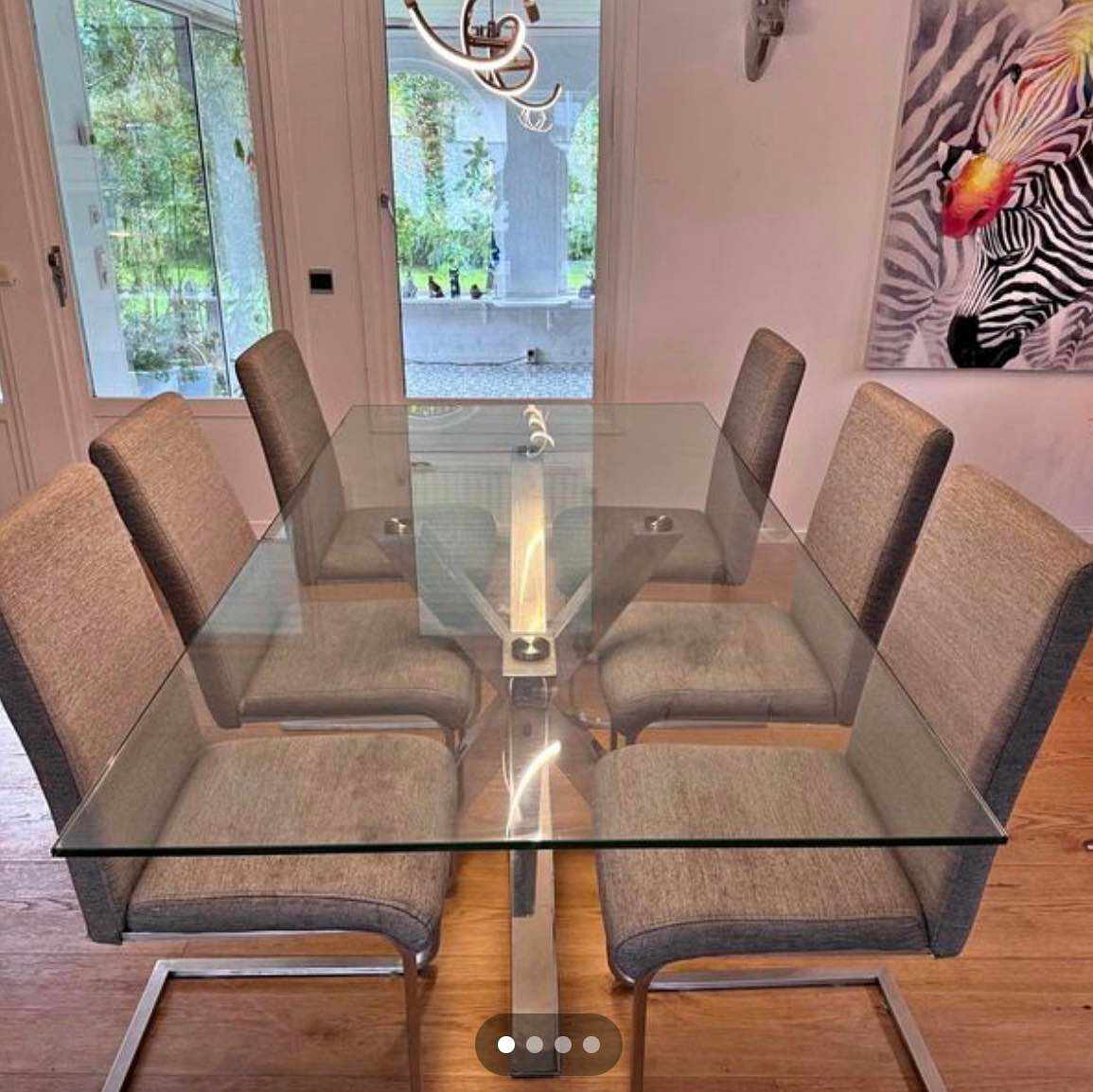 image of Flytta bord plus stolar - 
