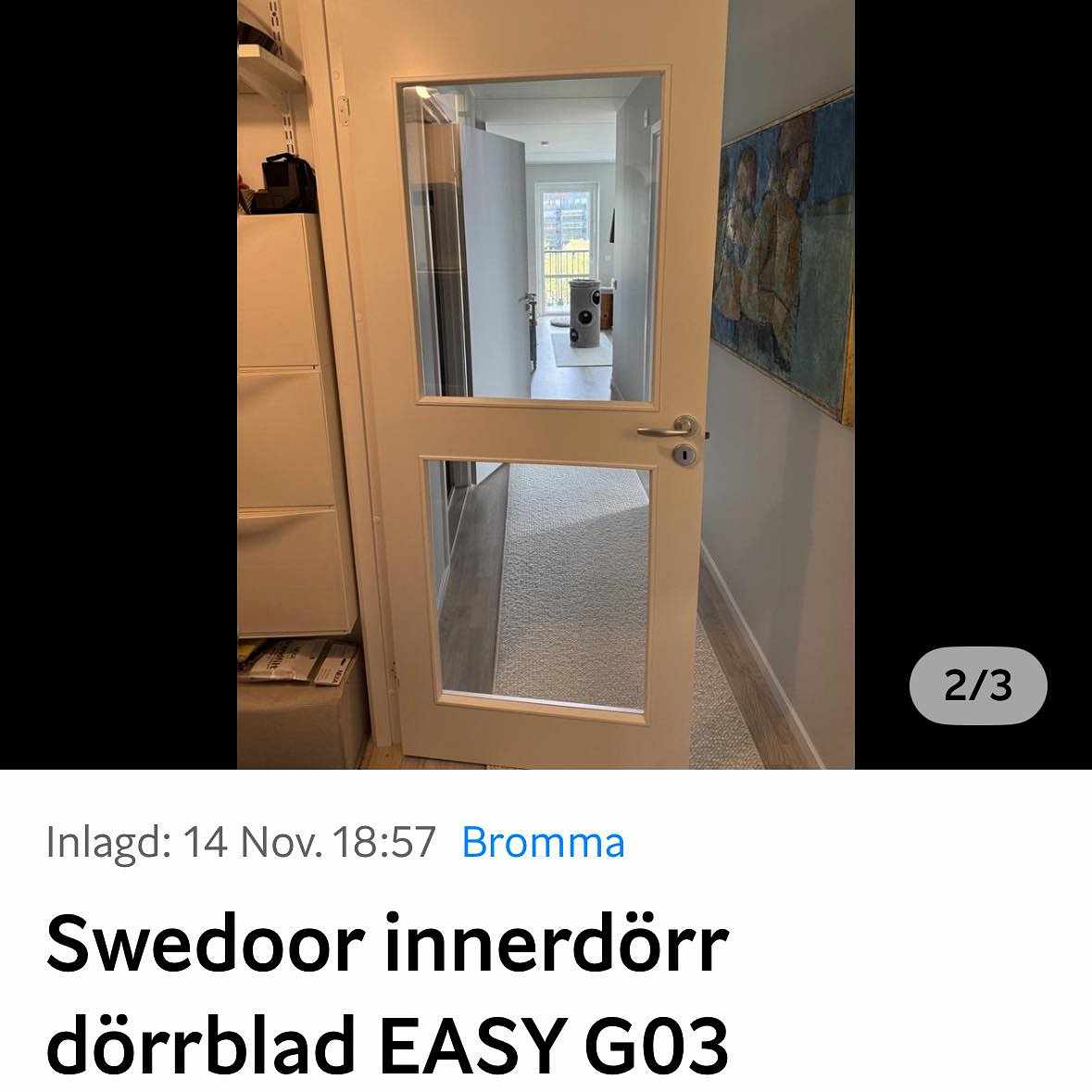 image of Flytt av dörr - 