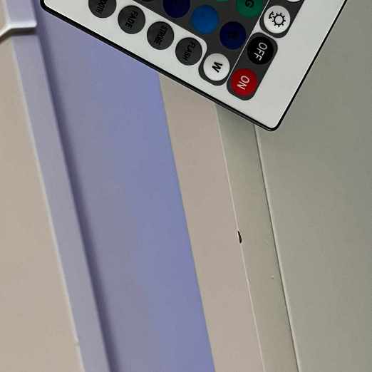 image of TV-bänk med LED-belysning - Bromma