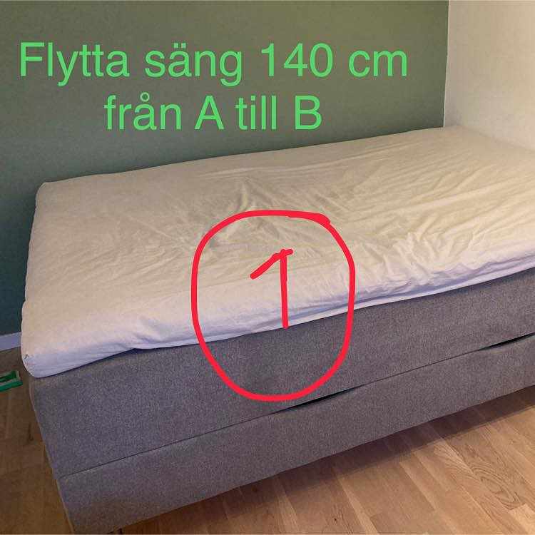 image of Flytta 2 sängar,1 i taget - 