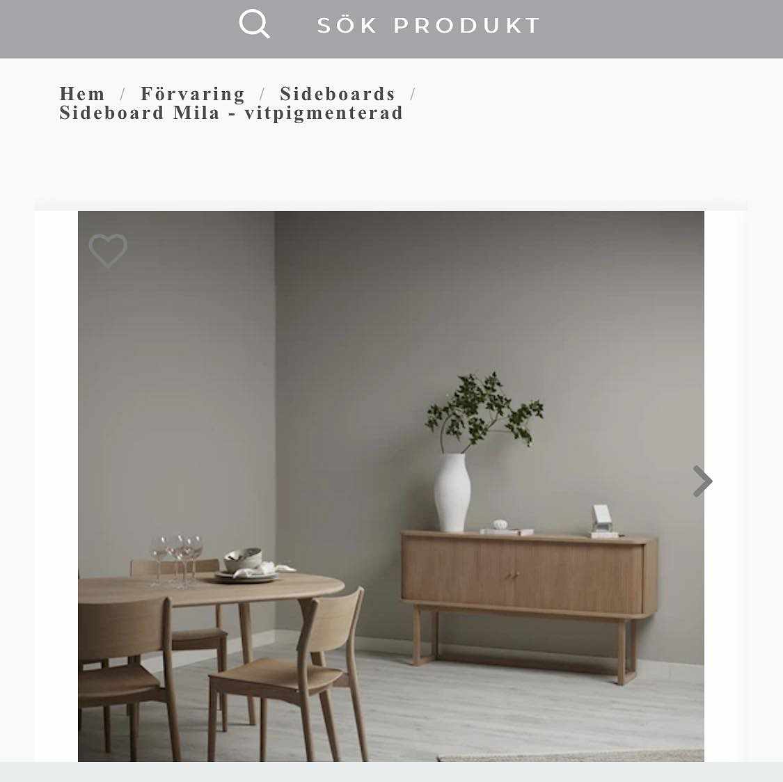image of Sideboard, matta mm - 