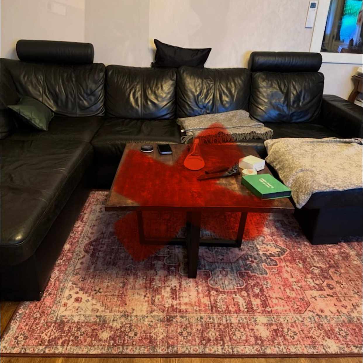 image of Soffa plus bord - 