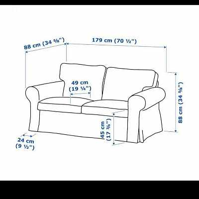 image of En 2 sits soffa - 