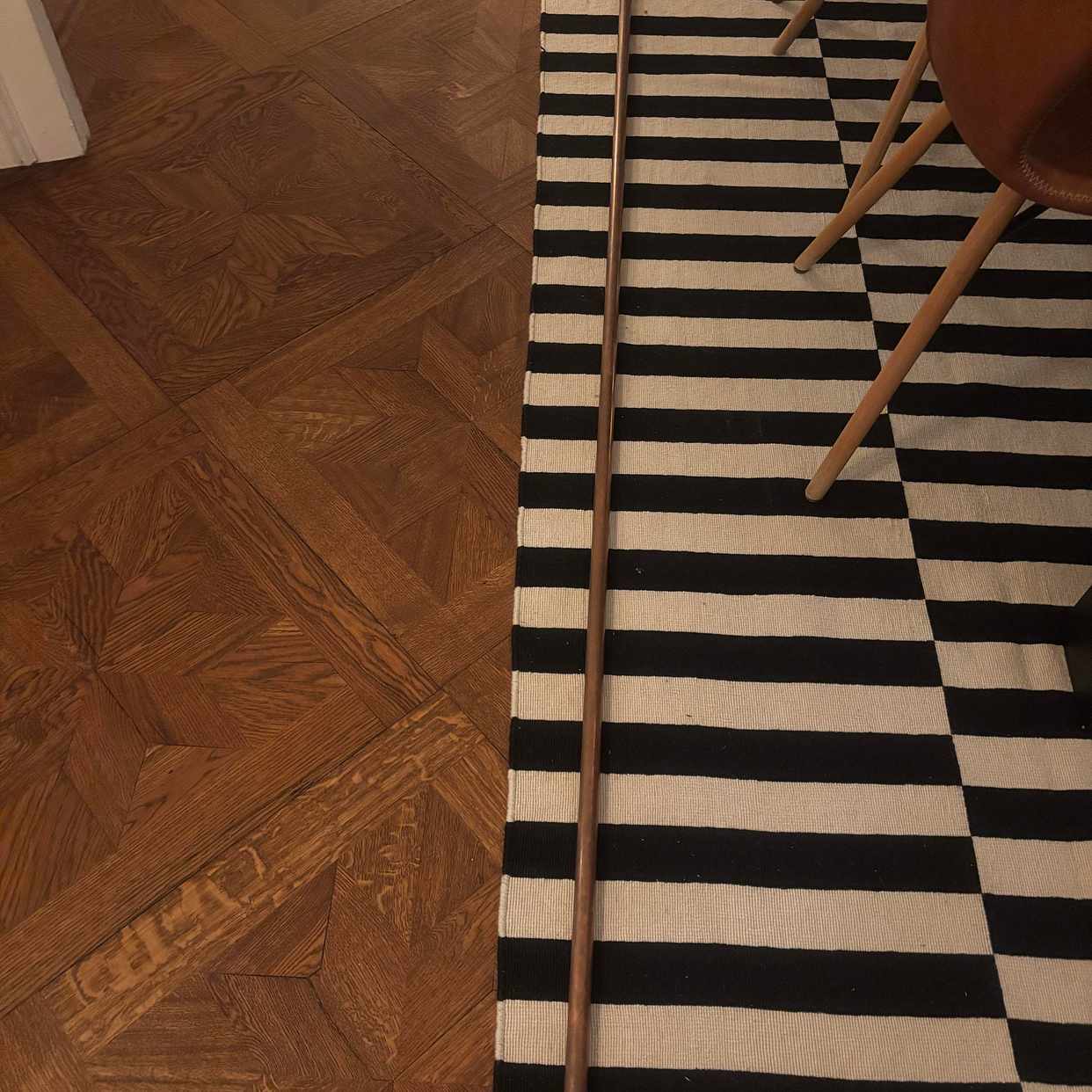 image of 4m gardinstång, ljusstake - Kungsholmen