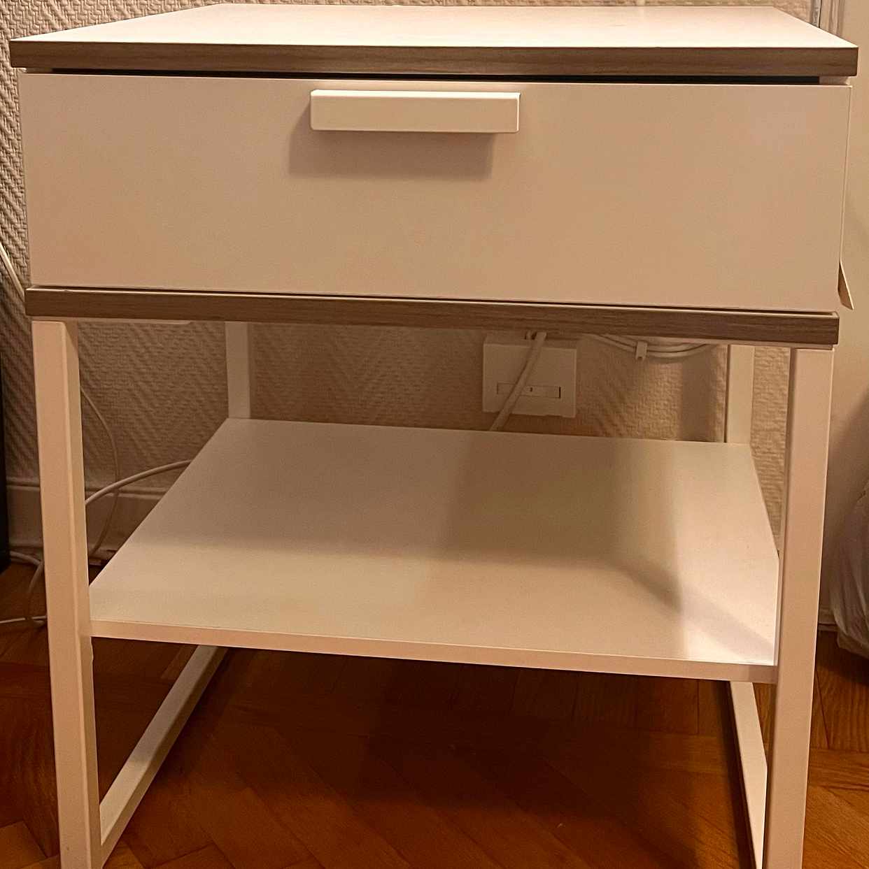 image of Small IKEA white drawers - Södermalm