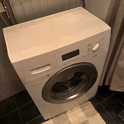 image of Leverans av tvättmaskin  - 