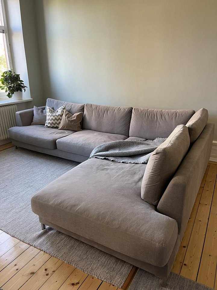 image of Soffa med schäslong - 