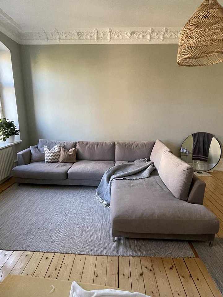 image of Soffa med schäslong - 