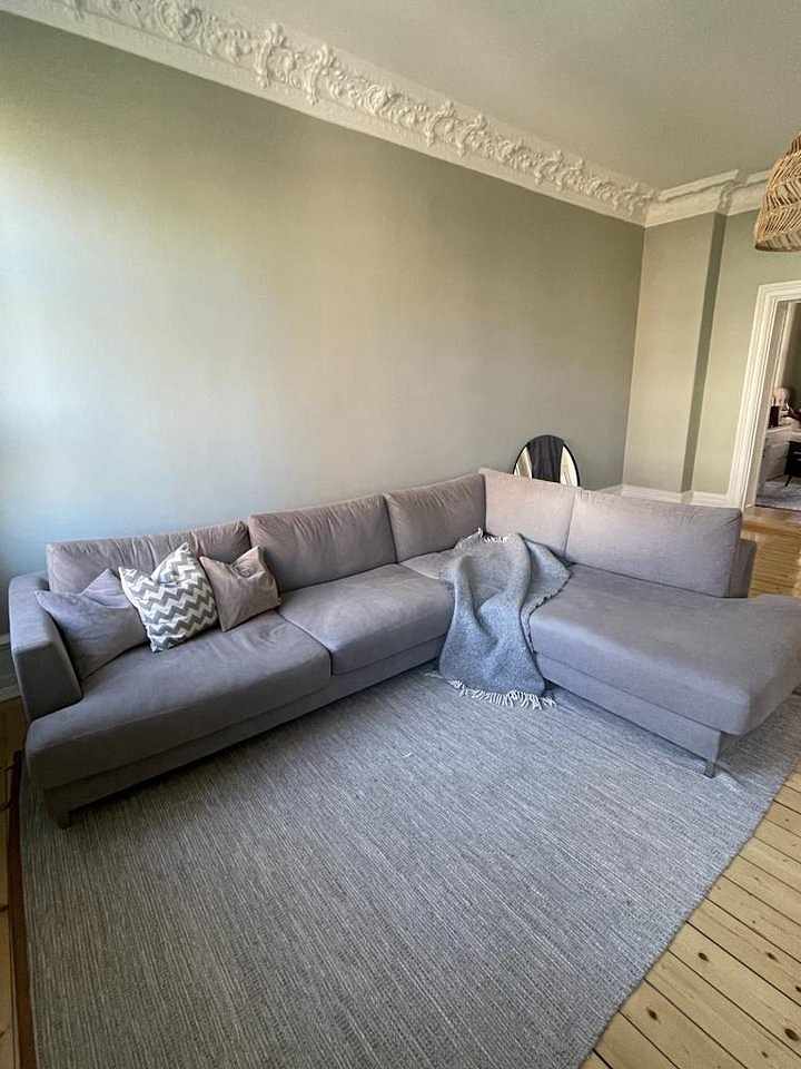 image of Soffa med schäslong - 