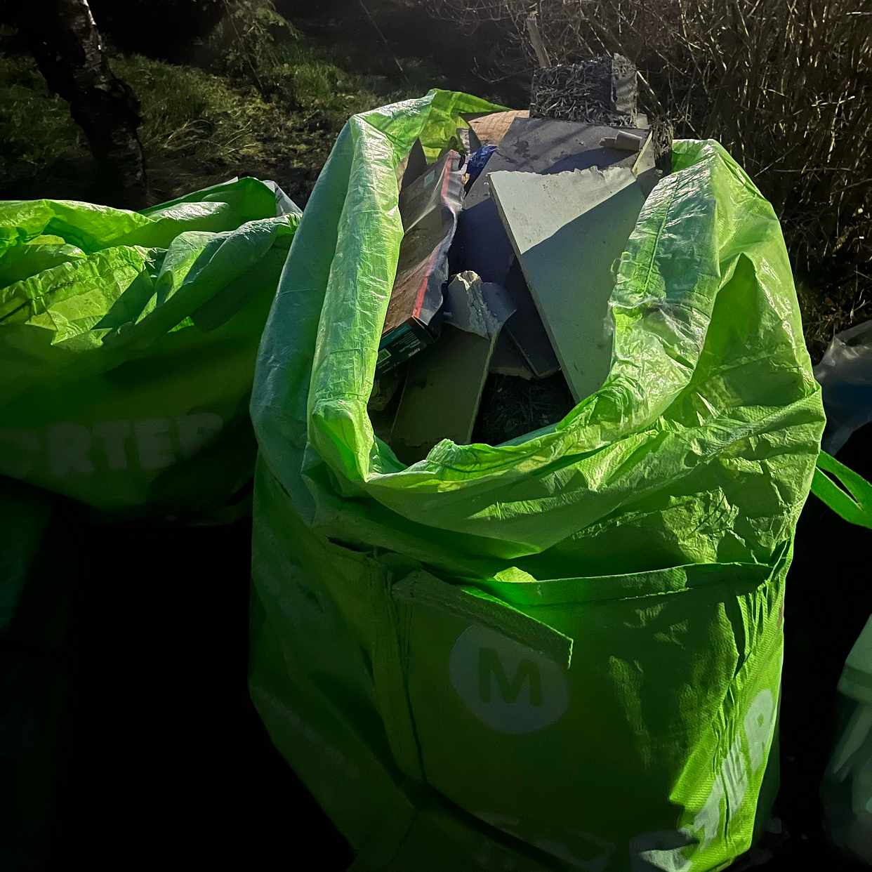 image of Kartong trä isolering - Järfälla