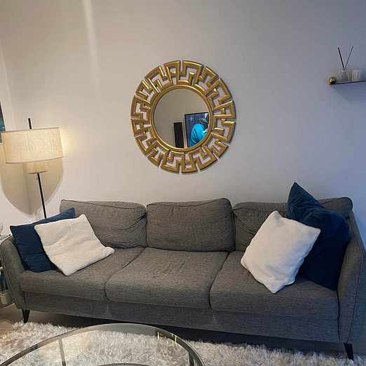 image of Grå soffa - Stockholm