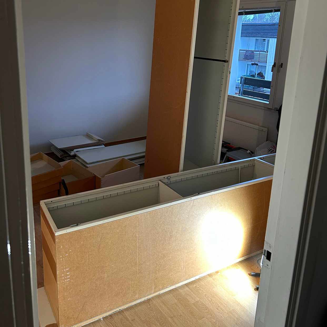 image of Garderob/vägg ska bort - Enebyberg