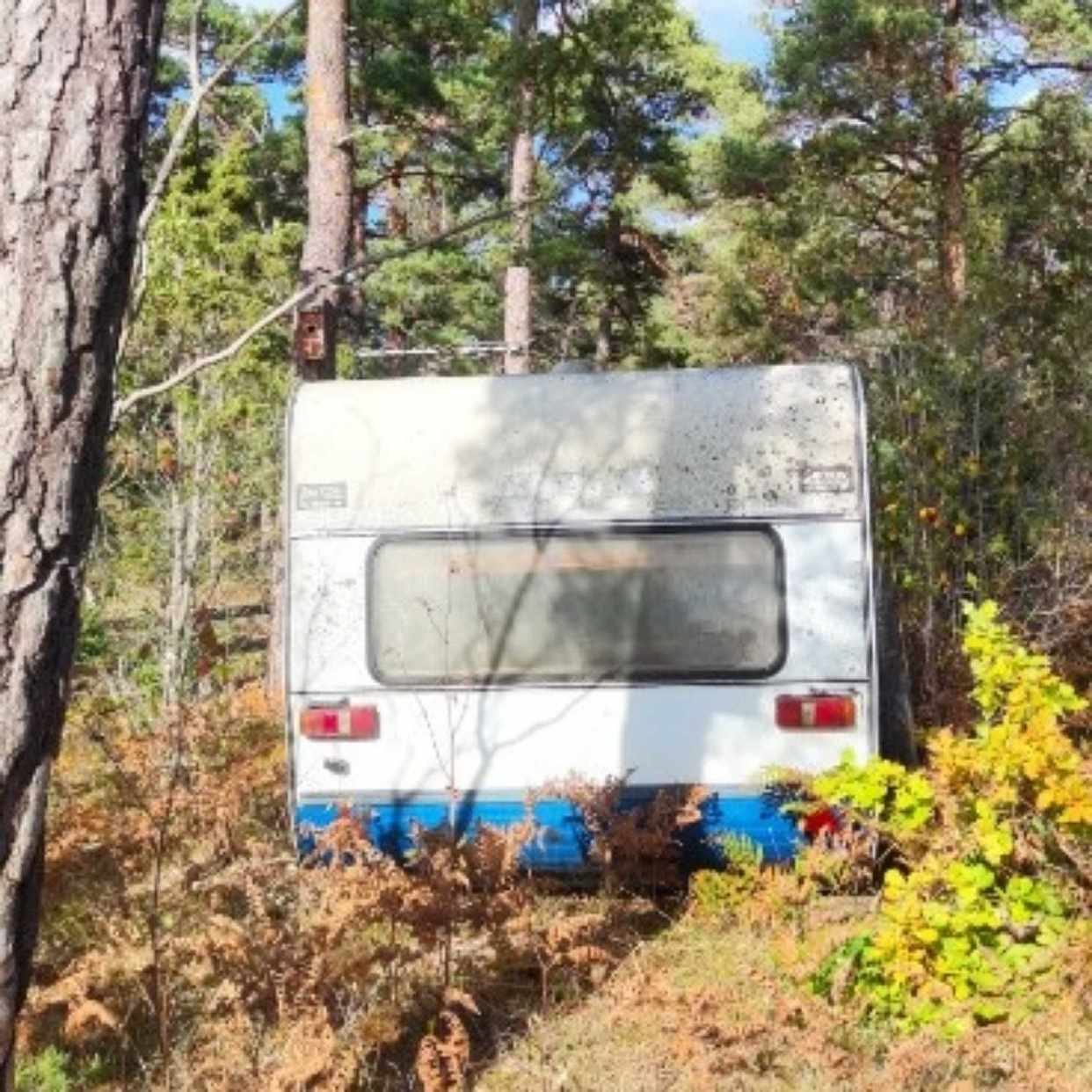 image of En husvagn - Slite