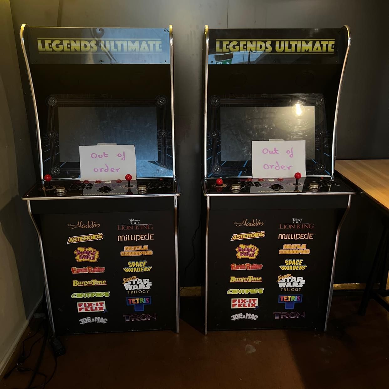 image of Två spel automater - Norrmalm