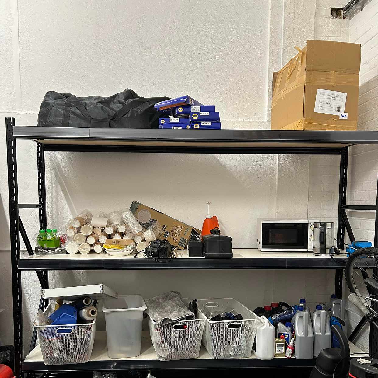 image of Removing shelves machines - Leggatts