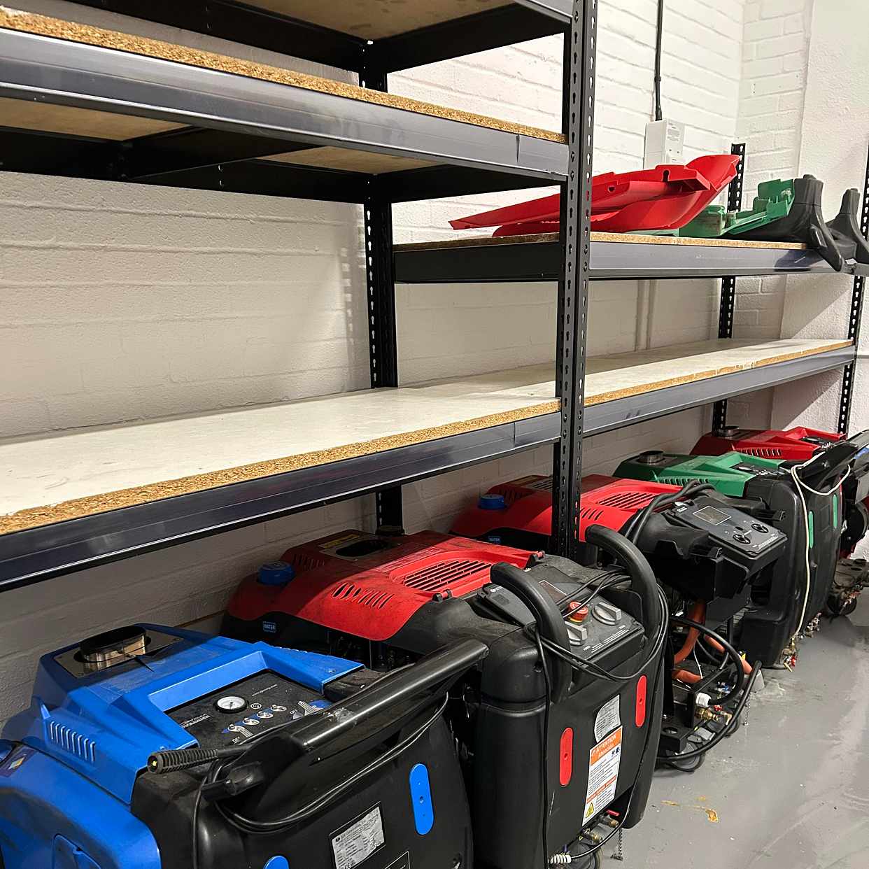 image of Removing shelves machines - Leggatts