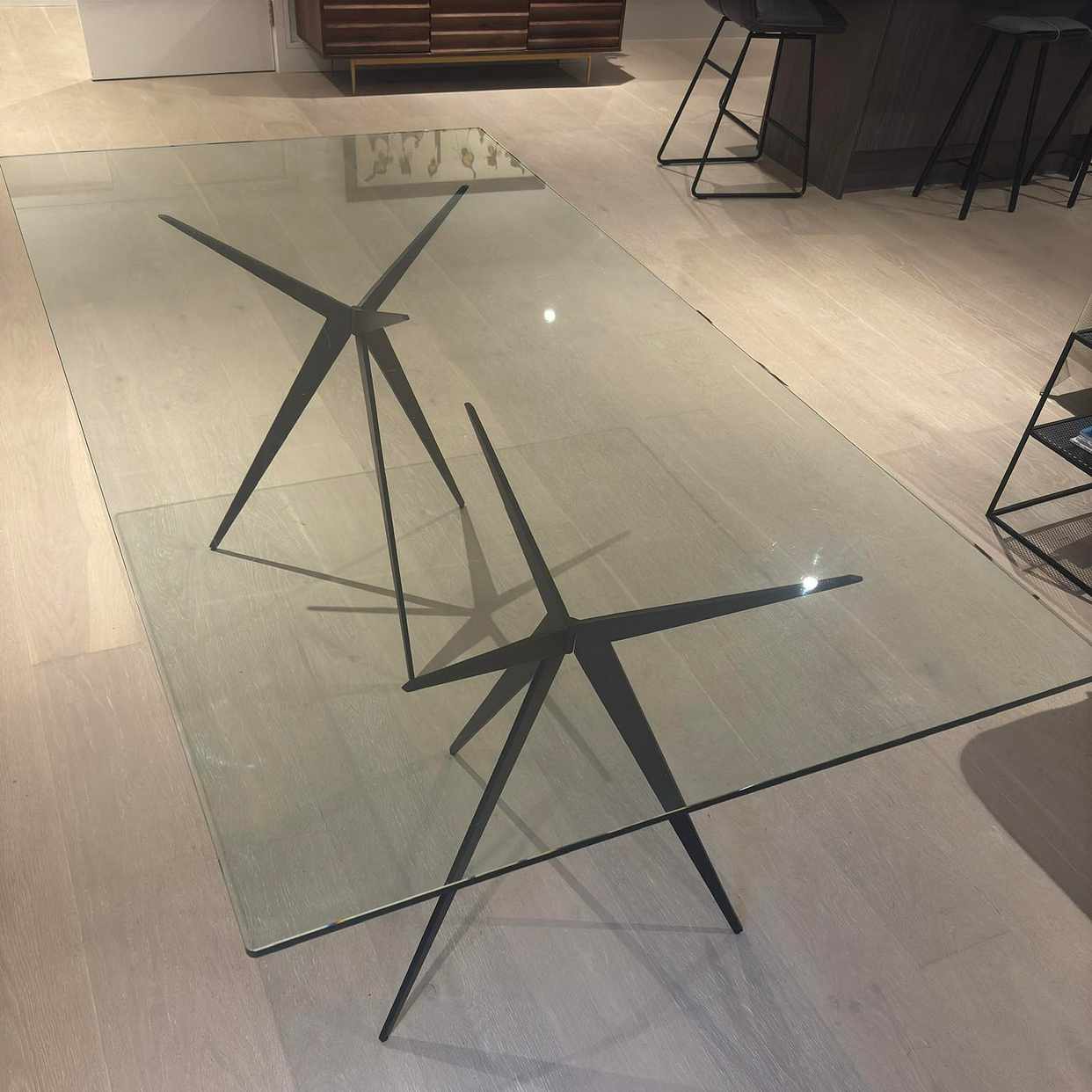 image of Glass table give away - London